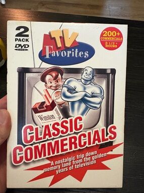 Classic Commercials DVD - White